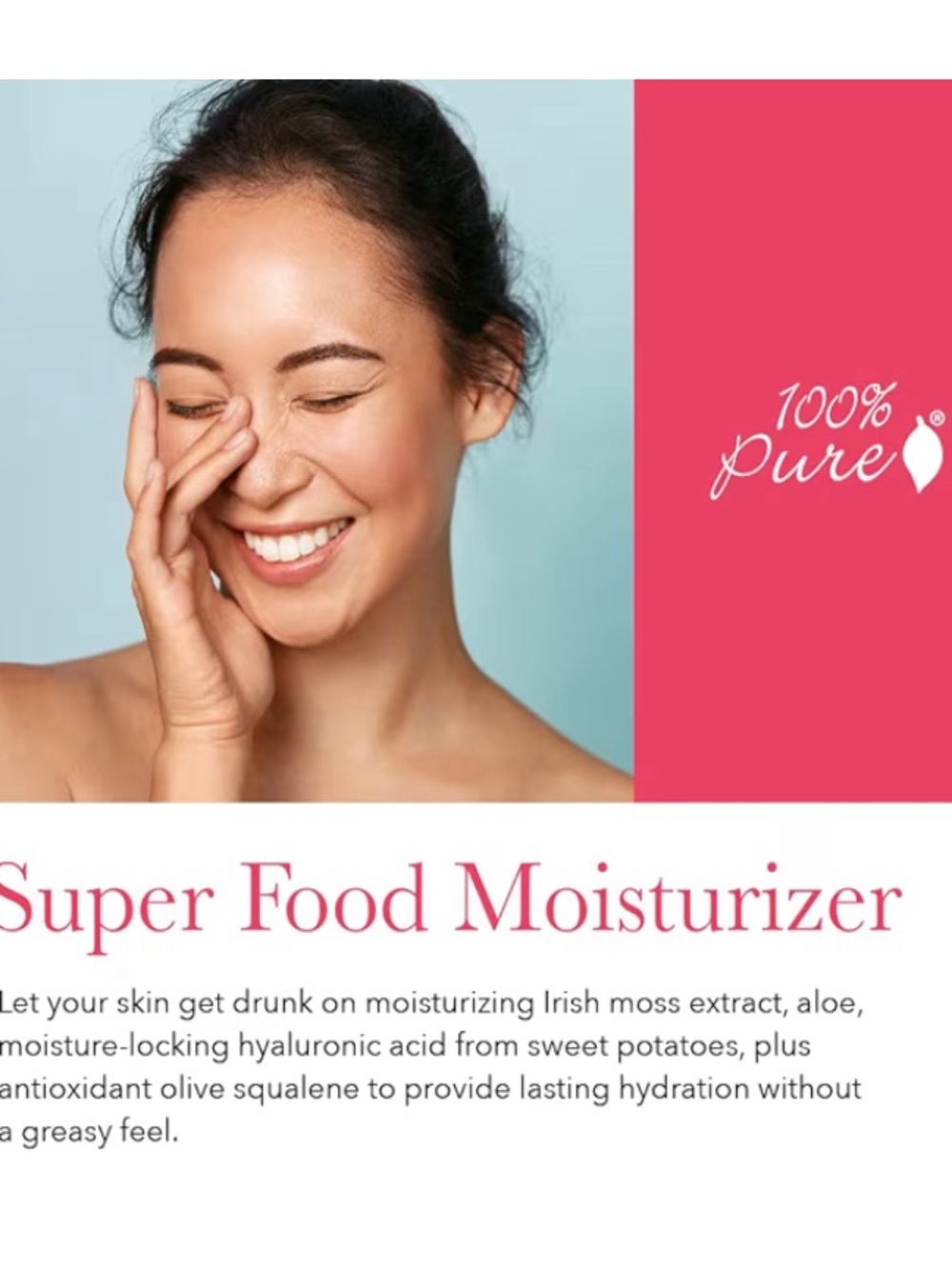 100% Pure Watermelon Cucumber Water-Locking Moisturizer - Picture 4 of 5